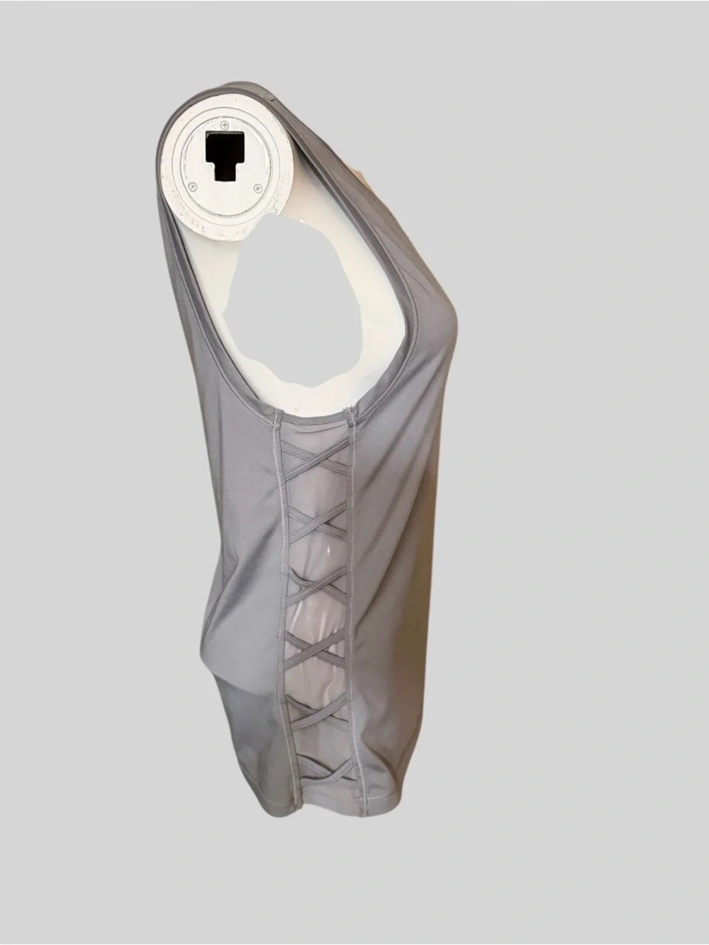 Victoria's Secret Gray Scoop Neck Tank